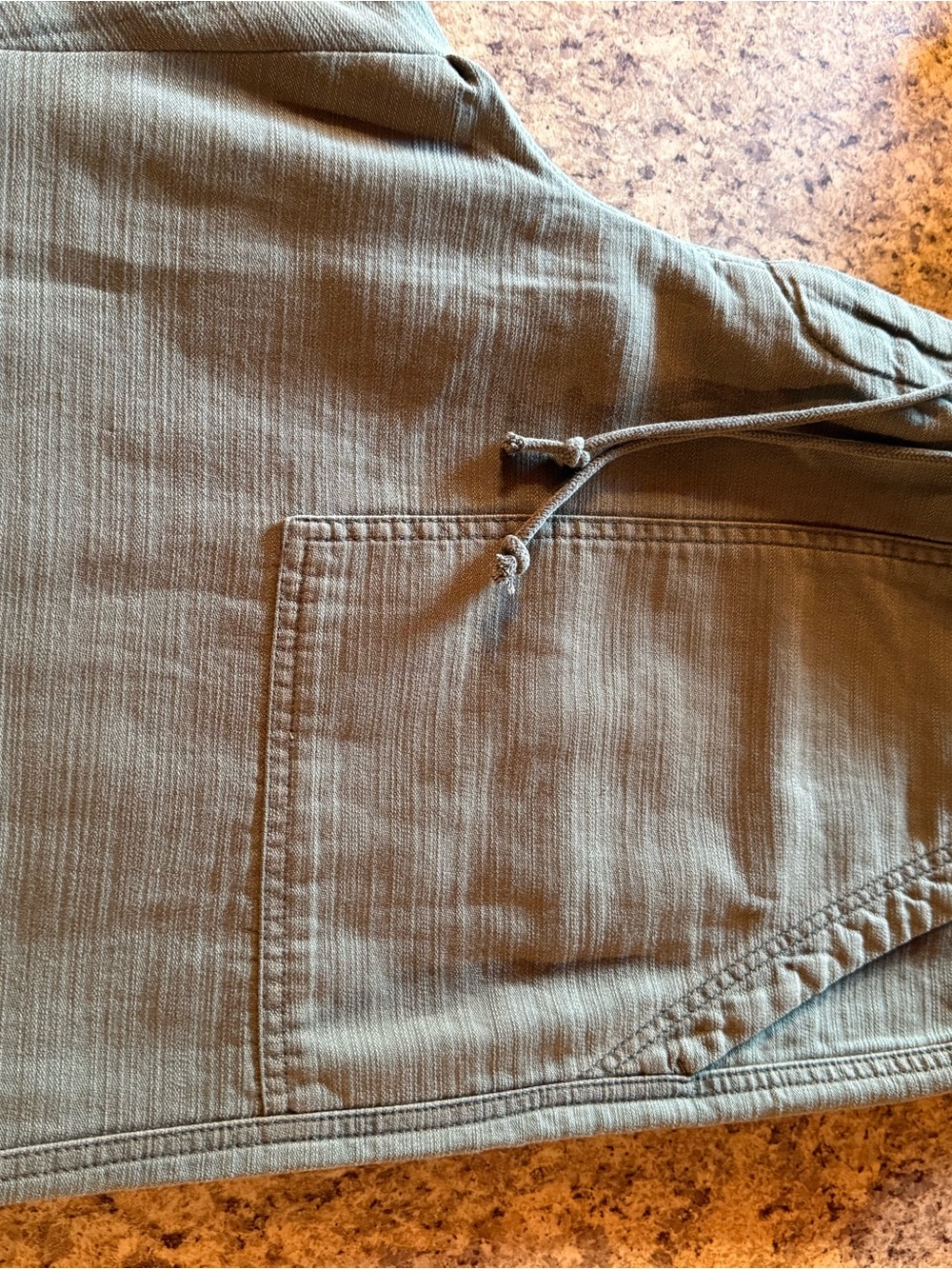 Lucky Brand Olive Green Drawstring Chinos - Picture 4 of 6